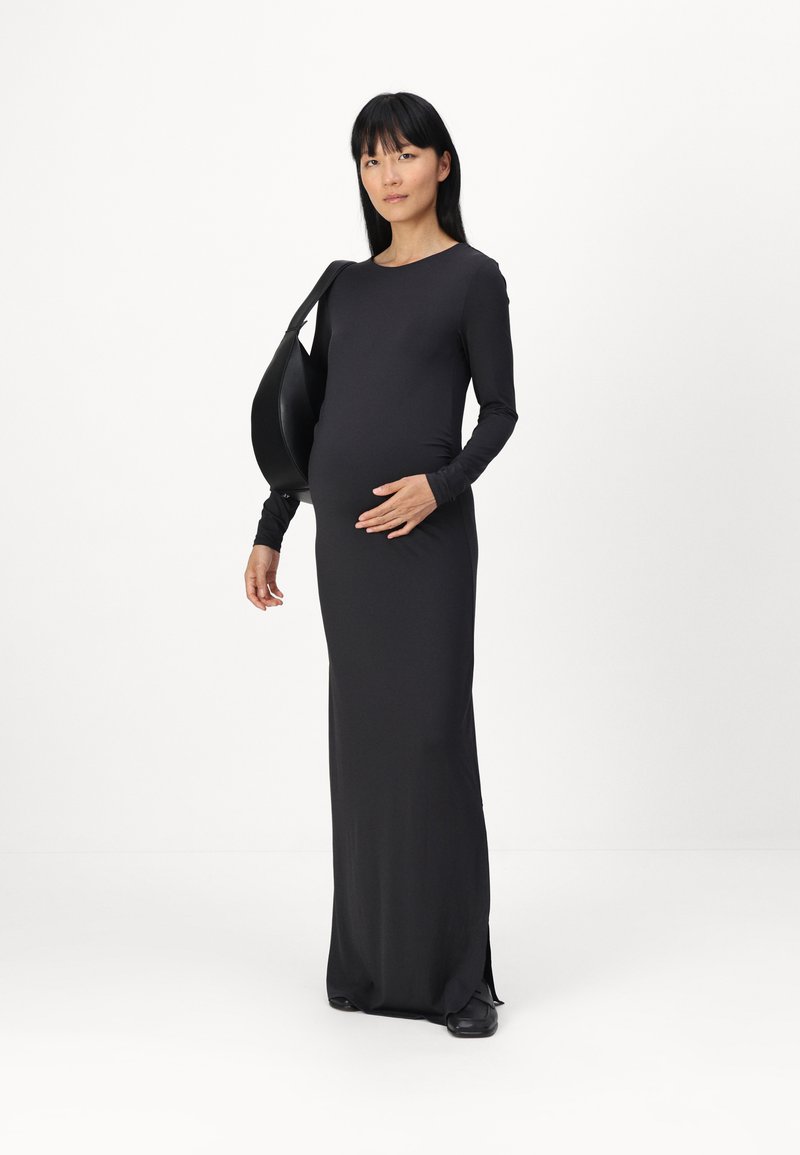 slim fit dress slacks Opal Side Tie Jersey Midi Dress main image 0