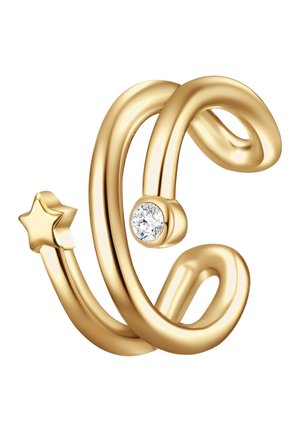 Single earring - gold-coloured