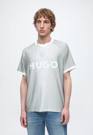 HUGO DWILD - Μπλουζάκι με στάμπα - light/pastel green