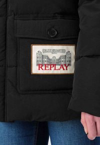 Replay JACKET - Ziemas mētelis - black