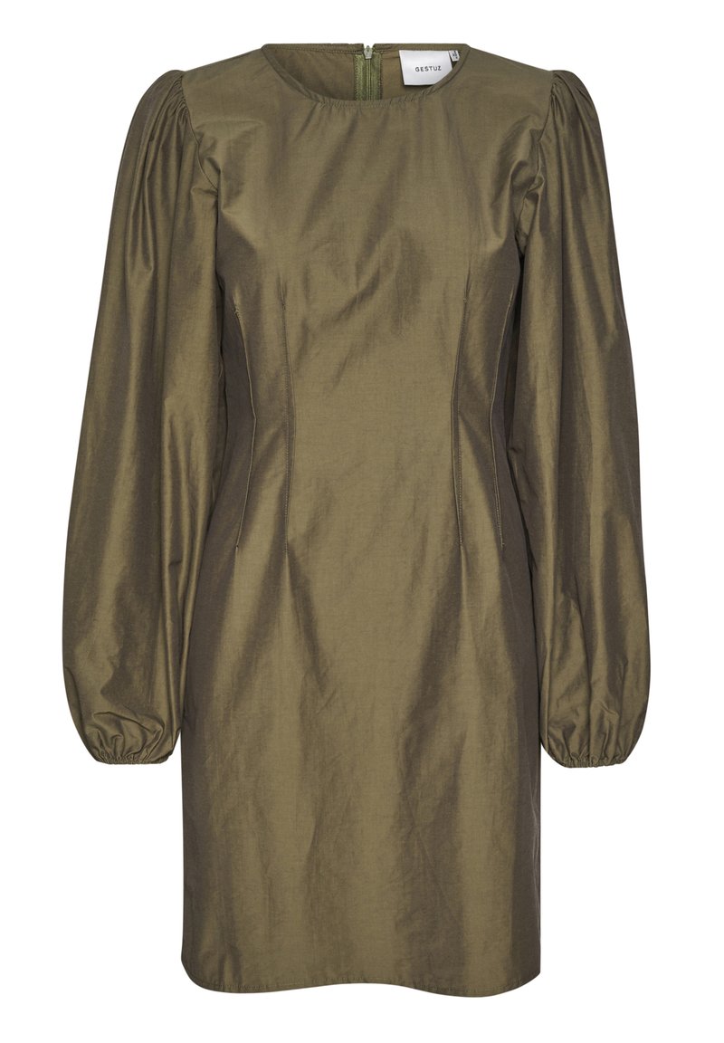 Gestuz Jurk olijfgroen