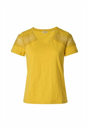 SLIM - Camiseta estampada - gelb