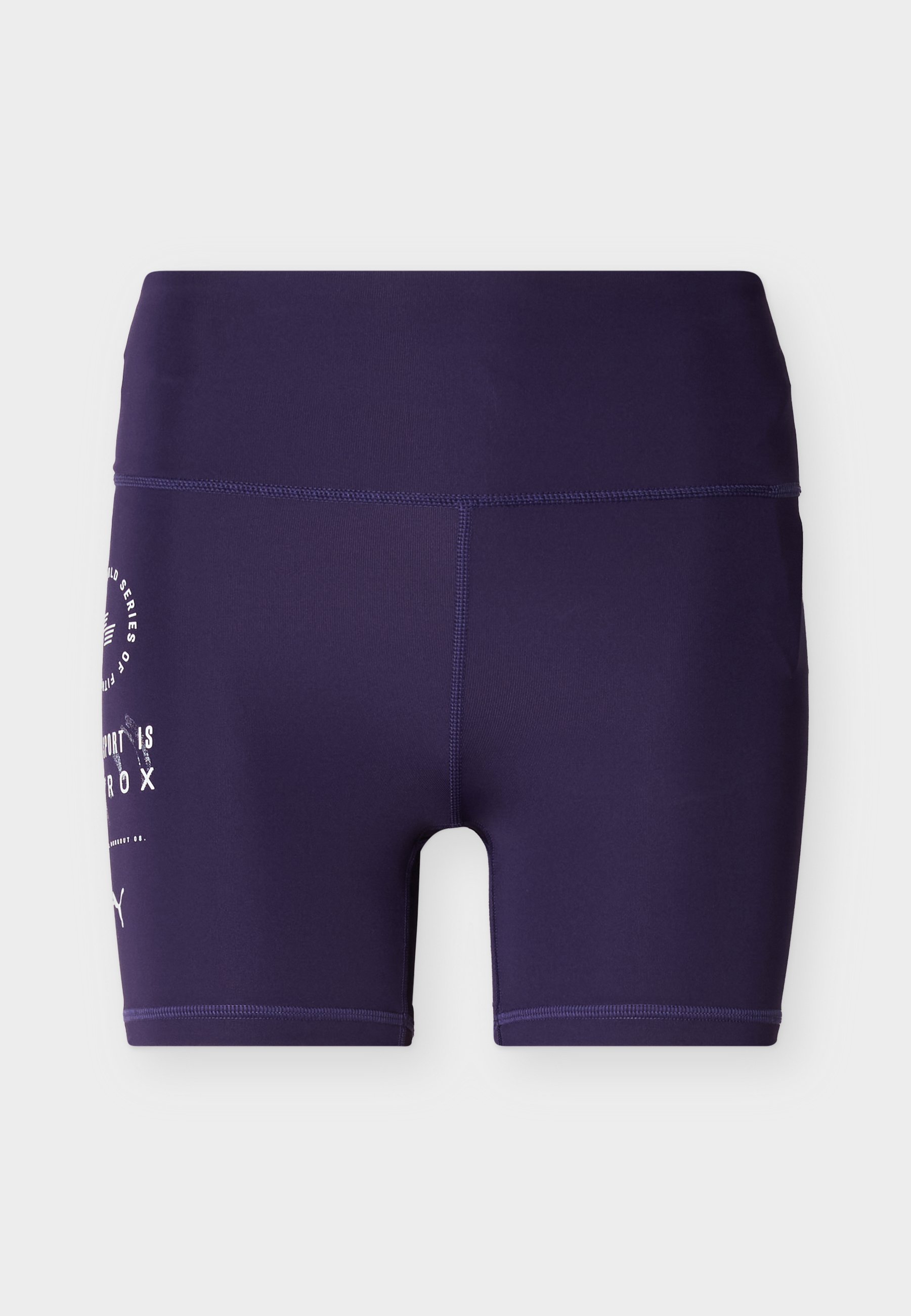 Puma PUMA X HYROX TAD SHORT - Leggings - deep plum/dark purple