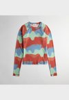 LONG SLEEVE UNISEX - T-shirt à manches longues - deep orange/twilight multi