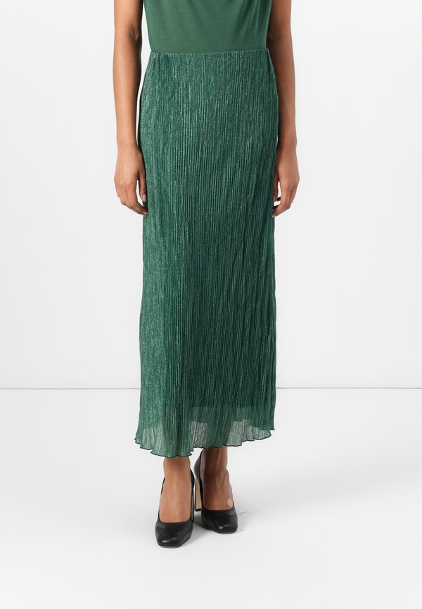 BRELLABBJOANELLE - Pleated skirt - forest