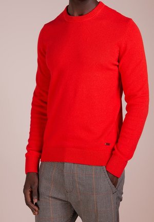 Strickpullover - red