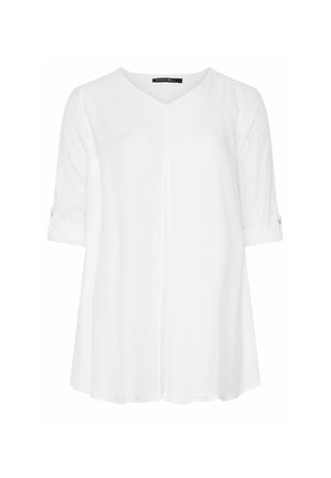 Evans, PLUS SIZE SHIRTS & BLOUSES. - Bluse - white