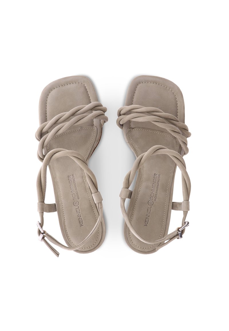 Damen Sneaker | Kennel + Schmenger LEO Riemensandalette khaki - LM92166 Damen Sneaker | Kennel + Schmenger LEO Riemensandalette khaki - LM92166