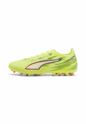 ULTRA 6 PRO MG - Zapatillas fútbol para césped artificial - yellow alert/black/glowing red/lime squeeze