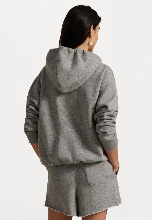 Sudadera Gris Con Brillos Sudadera Raya Brillo CRUDO