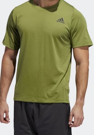 adidas Performance T-shirts print - green