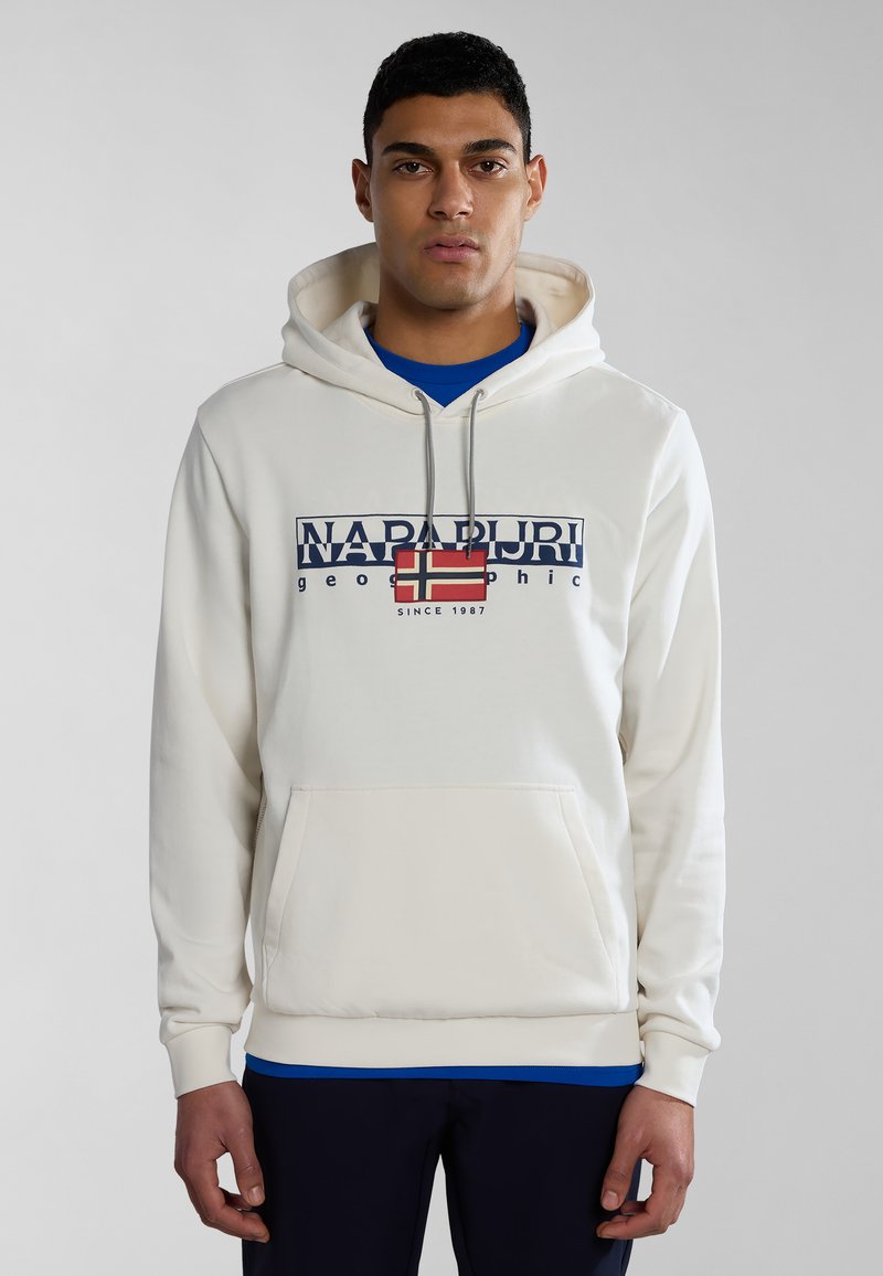 Napapijri - AYLMER - Hoodie - white whisper, Enlarge