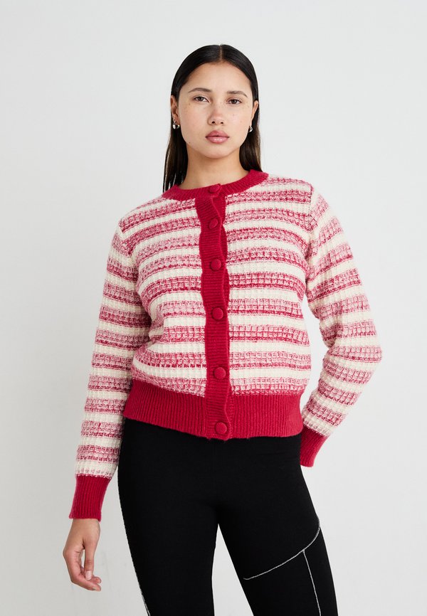 VISALLY ONECK CARDIGAN - Strickjacke