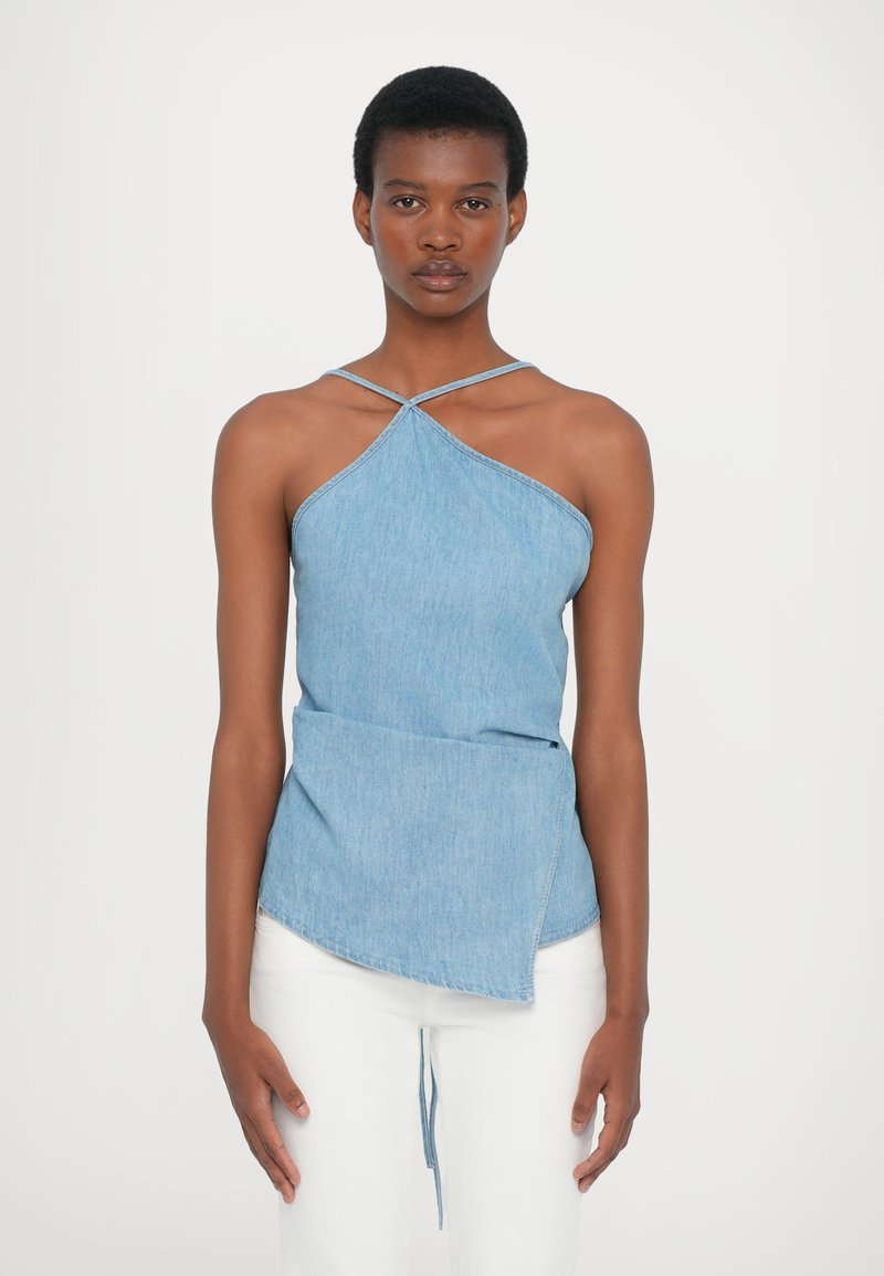 CLOSED - WRAP - Top - denim washed blue, Vergrößern