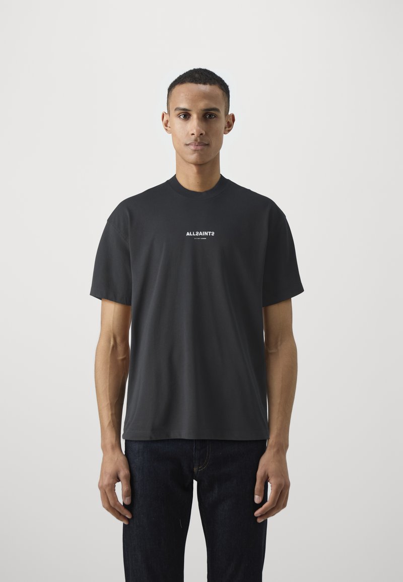 AllSaints SUBVERSE CREW - T-shirts print - jet black