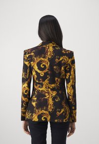 Versace Jeans Couture BUCKLES - Blazer - black/gold