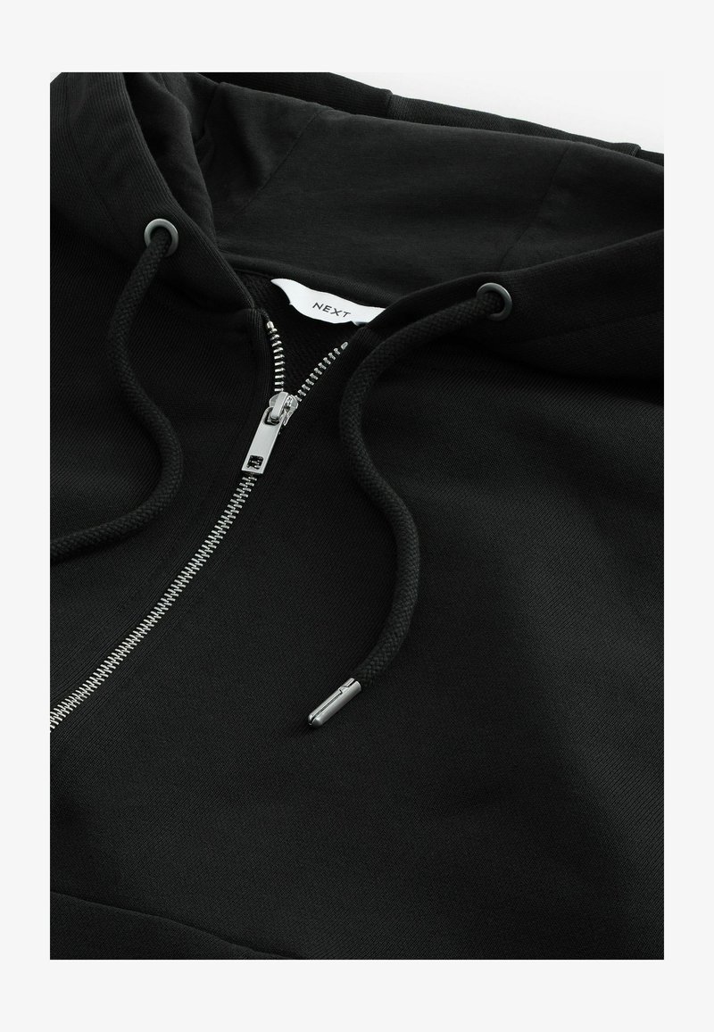 Sweat à capuche zippé texturé gris glacé Next | La Redoute Sweat à capuche zippé texturé gris glacé Next | La Redoute