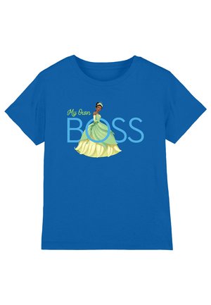 THE PRINCESS AND THE FROG MY OWN BOSS WITH TIANA - Print T-shirt - royal blue