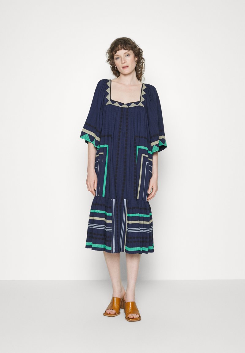 Damen Freizeitkleider | Stella Nova BERA Freizeitkleid blue sea/dunkelblau - KX18183 Damen Freizeitkleider | Stella Nova BERA Freizeitkleid blue sea/dunkelblau - KX18183