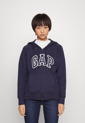Zip-up sweatshirt - navy uniform