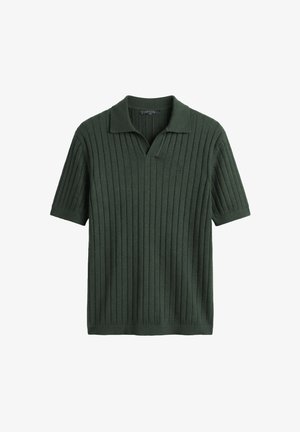 CRYSTAL PARIS, CRYSTAL PARIS STRUCTURED POLO VENTO - Polo - khaki