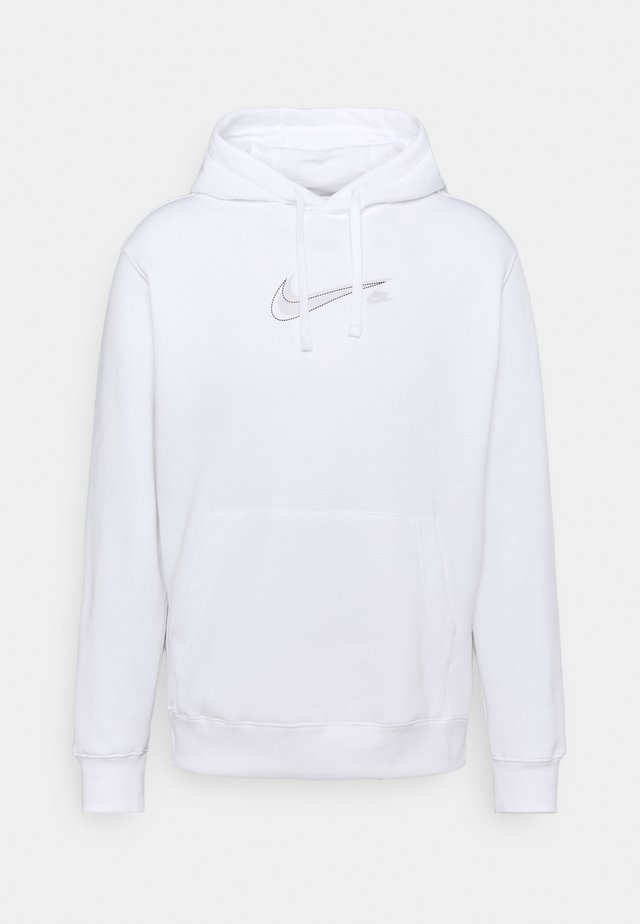 COURT HOODIE - Sweatshirt - white
