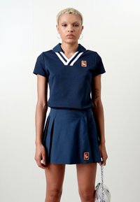Nike Sportswear YOON TOP - Pikeepaita - armory navy/white