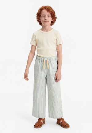Wheat SASHA - Pantalon classique - summer sky stripe