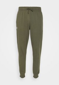 RIVAL FLEECE - Verryttelyhousut - marine od green/white