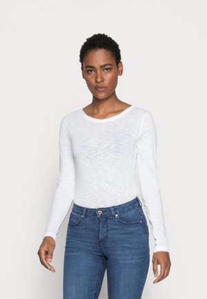 LONGSLEEVE - Long sleeved top - white