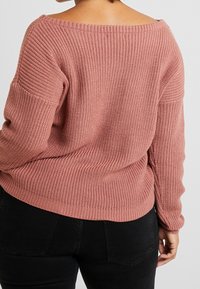 Missguided Plus Strickpullover - light pink