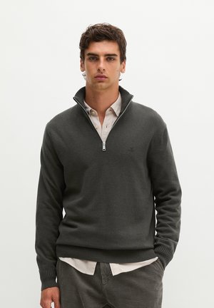 Marc O'Polo, KNIT PULLOVERS LONGSLEEVE, TROYER - Maglione - wooden earth