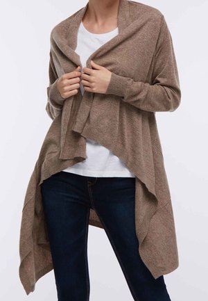 Gilet - mottled brown