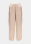 MONOGRAM PANTS - Nachtwäsche Hose - light beige