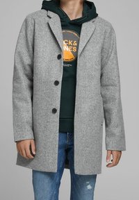 Jack & Jones Junior Kort kappa / rock - medium grey melange