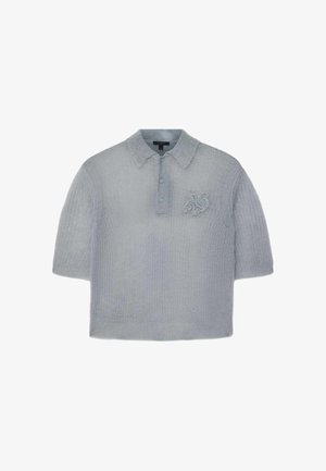 AllSaints, Poloshirt - steel blue