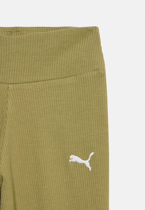 PUMA ELEVATED HIGH WAIST STRAIGHT LEG UNISEX - Leggings - chai latte — photo 3