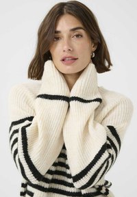 Culture NICKY KIMMY STRIPE - Svetr - whitecap black