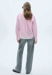 Mango Bluza z gumbi - pink