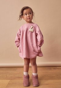 Next TEXTURED-REGULAR FIT - Hverdagskjole - pink swan character