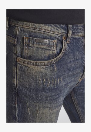 Antony Morato, JEANS ARGON SLIM ANKLE LENGHT FIT IN AUTHENTIC CHROME DEEP SKY - Vaqueros tapered - blue denim