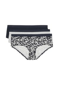 Ej vald, navy grey melange floral print