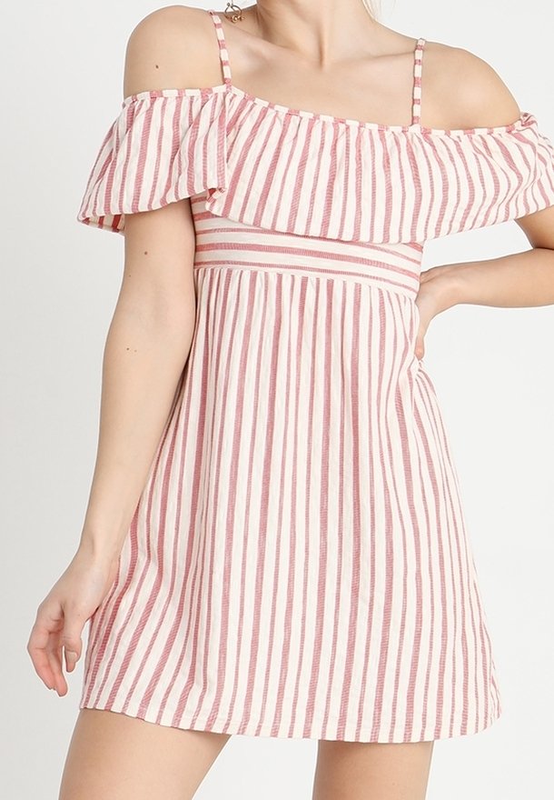 TWINTIP Freizeitkleid - white
