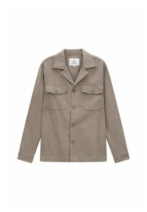 Bläck Simon premium overshirt - Summer jacket - greige mel