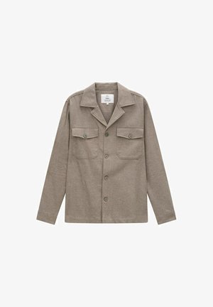 Bläck Simon premium overshirt - Tunn jacka - greige mel