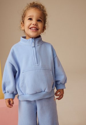 Next, REGULAR FIT HALF - Felpa - blue