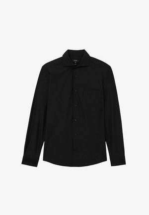 Reiss, REGULAR FIT - SOLARKO SEERSUCKER CUTAWAY-COLLAR REGULAR-FIT SHIRT . - Košile - black
