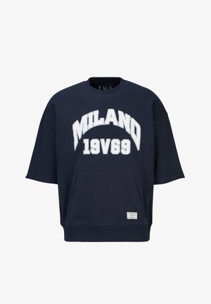 19V69 Italia, OVERSIZED VERDI COLLEGE - Sweatshirt - navy