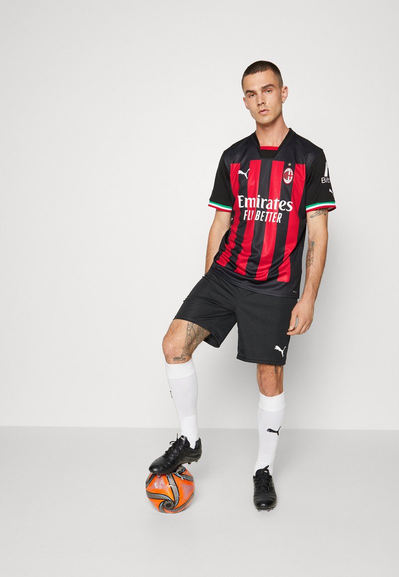 Puma AC MILAN HOME REPLICA - de fútbol - black/tango red/negro Zalando.es