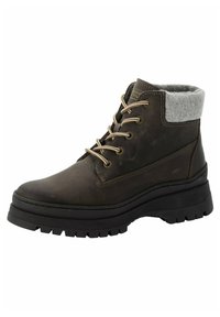 camel active Schnürstiefelette - dunkelbraun